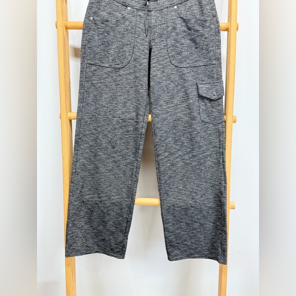 KUHL Women's Gray heather knit drawstring cargo pants size 6S - Picture 4 of 12